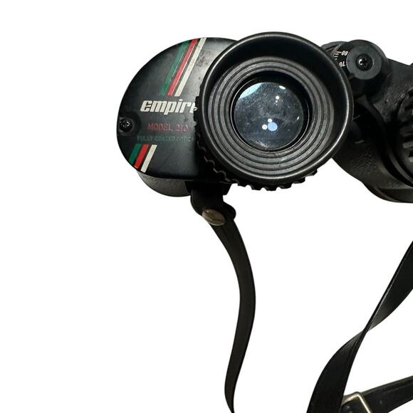 Empire Black Binoculars with Strap - Picture 2 of 7